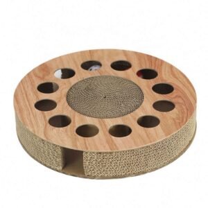 RASCADOR REDONDO INTERACTIVO CON PELOTAS