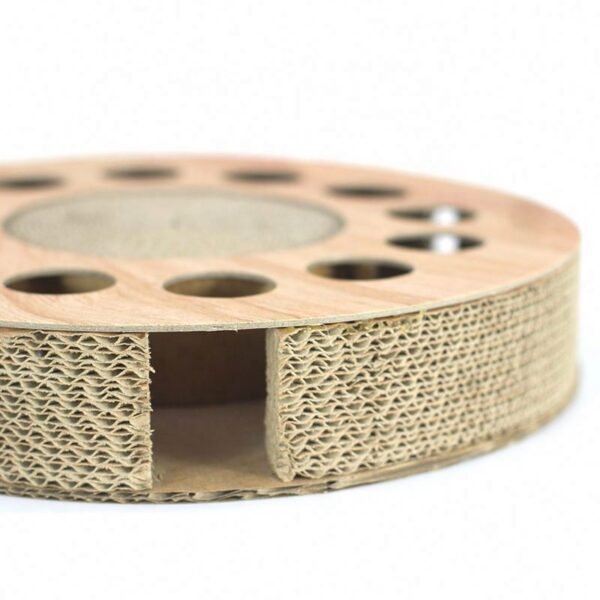 RASCADOR REDONDO INTERACTIVO CON PELOTAS