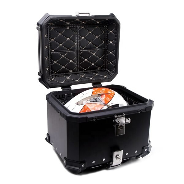 Maleta Baúl Trasero de Aluminio para Moto