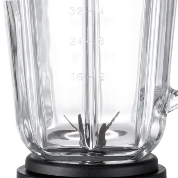 5 JUGUERA LICUADORA VASO DE VIDRIO CON MOLINO