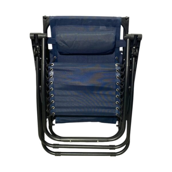 SILLA RECLINABLE CON VICERA DE MIMBRE Y PORTAVASOS