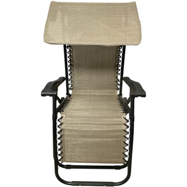 SILLA RECLINABLE CON VICERA DE MIMBRE Y PORTAVASOS