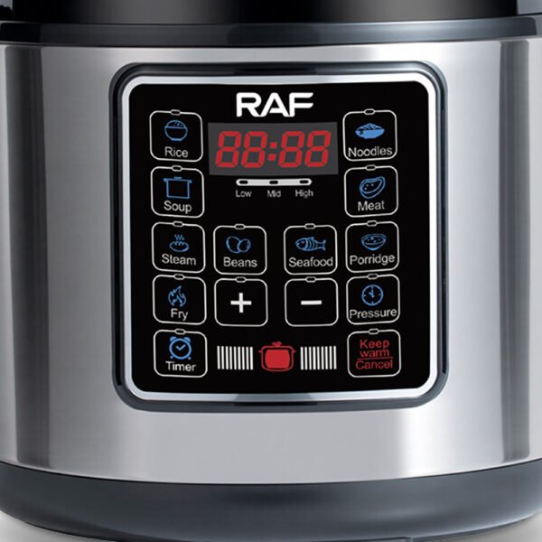 6 OLLA A PRESION ELECTRICA MULTIFUNCIONAL 6 LT / 1000W